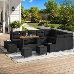 Comfortable 13-Piece Outdoor Sofa Set for Every Garden