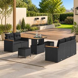 Warm and Welcoming 8-Piece Garden Sofa Set