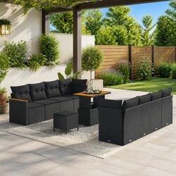 Comfortable 11 Piece Garden Sofa Set with Great Value