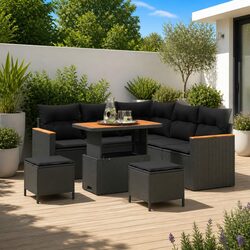 Reliable 8-Piece Garden Sofa Set, Built for Your Outdoor Needs