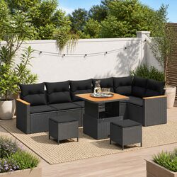 Comfortable and Value-Driven 9-Piece Outdoor Sofa Set