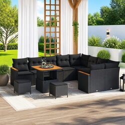 Comfortable and Stylish 12-Piece Outdoor Sofa Set