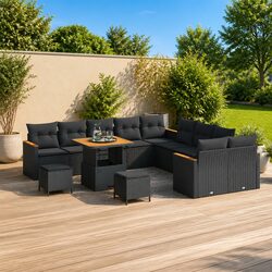 Comfort and Value with 13-Piece Outdoor Sofa Set