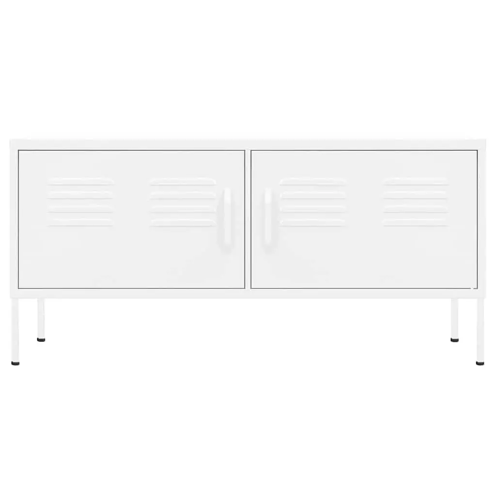 White TV Cabinet for Easy Organization