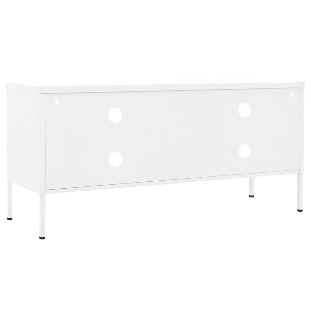 White TV Cabinet for Easy Organization