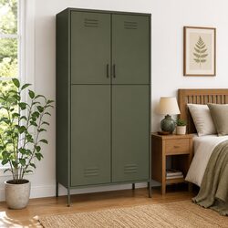 Value and Practicality in a Steel Wardrobe Cabinet