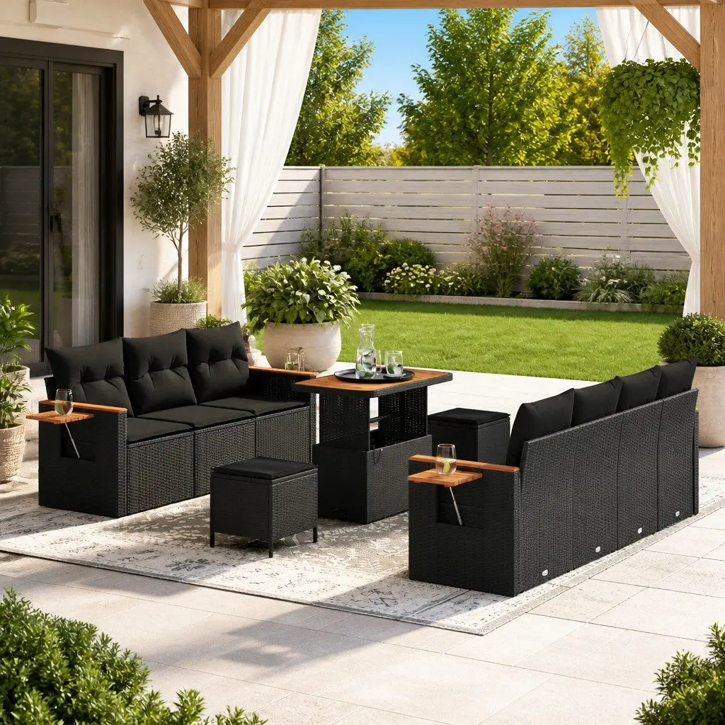 10-Piece Garden Sofa Set