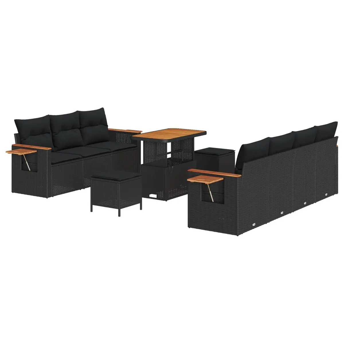 10-Piece Garden Sofa Set