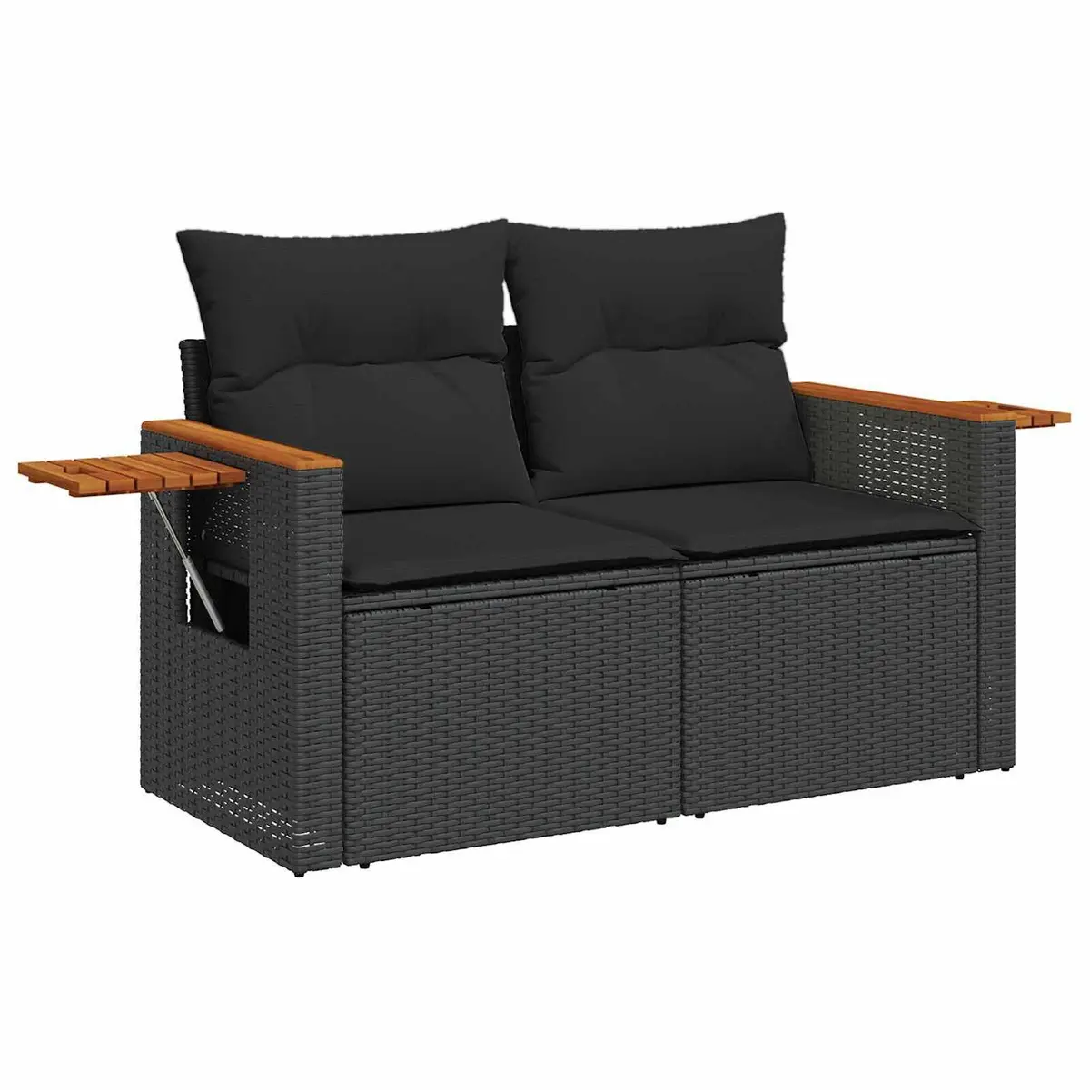 Garden Sofa Set 9 Pieces Modular Outdoor Furniture Adjustable Patio Lounge