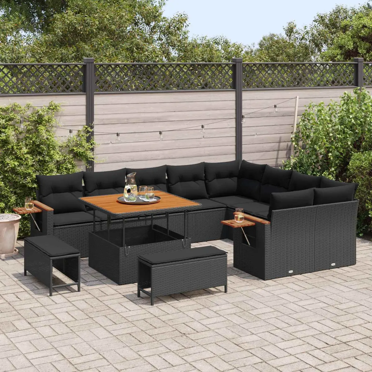 12-Piece Garden Sofa Set