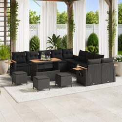 Quality and Comfort: 14-Piece Outdoor Sofa Set