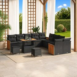 Warm and Practical 13-Piece Outdoor Garden Sofa Set