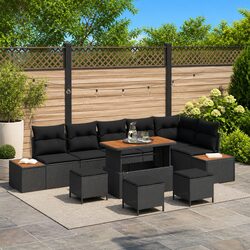Comfortable 10 Piece Modular Garden Sofa Set