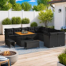Comfort and Value with Our 13 Piece Garden Sofa Set