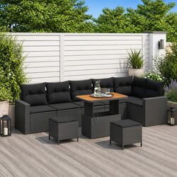 Comfortable and Valuable 11 Piece Modular Garden Sofa Set