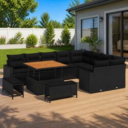 Reliable Modular Garden Sofa Set with Cushions