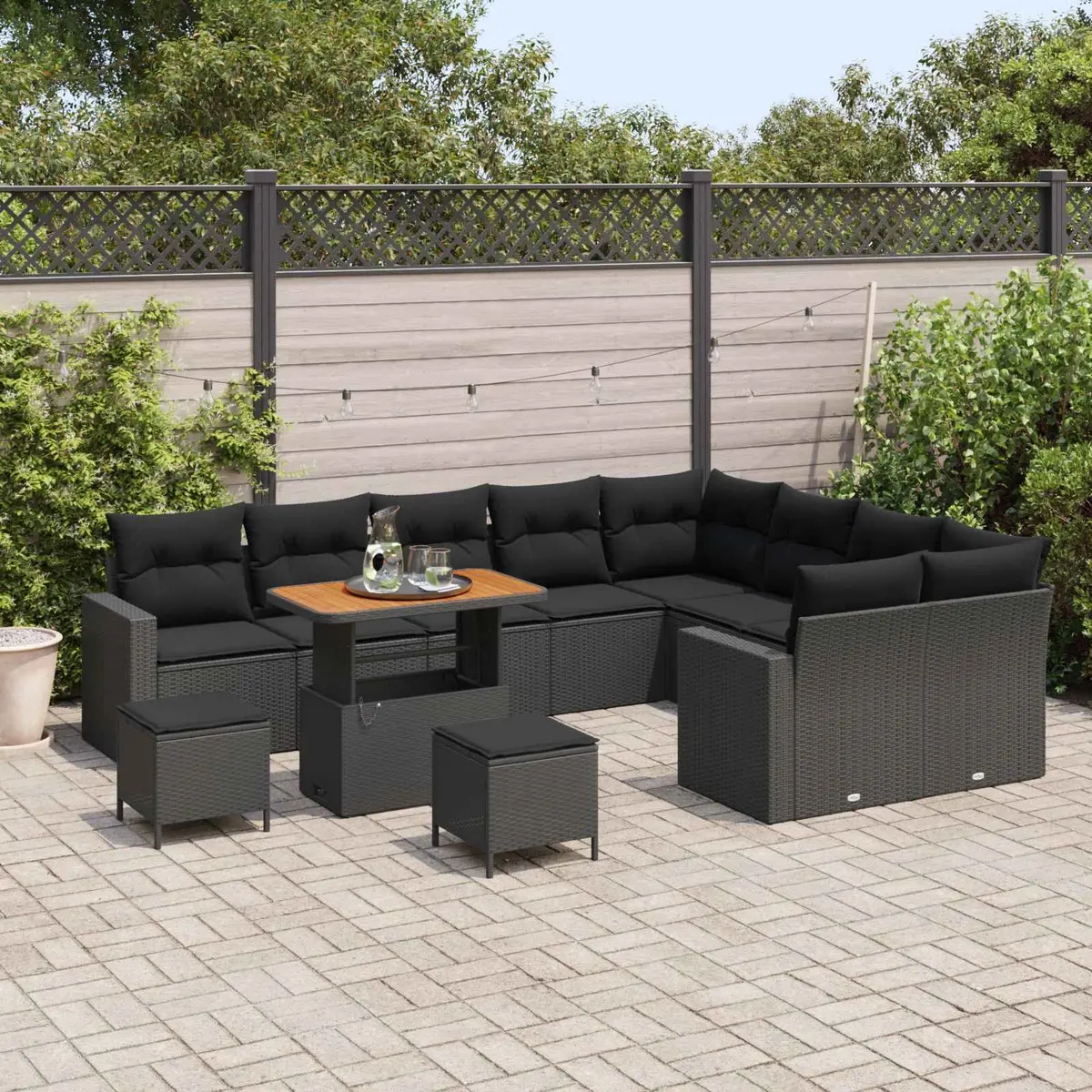 13-Piece Outdoor Sofa Set