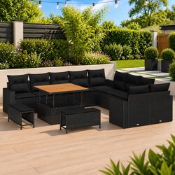 Quality Modular Garden Sofa Set - 17 Pieces for Outdoor Use