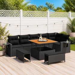Comfortable 11-Piece Modular Sofa Set for Outdoor Use