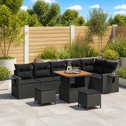 Comfortable and Practical 11-Piece Garden Sofa Set