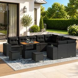 Modular Garden Sofa Set 12 pcs: Stylish, Functional, and Durable