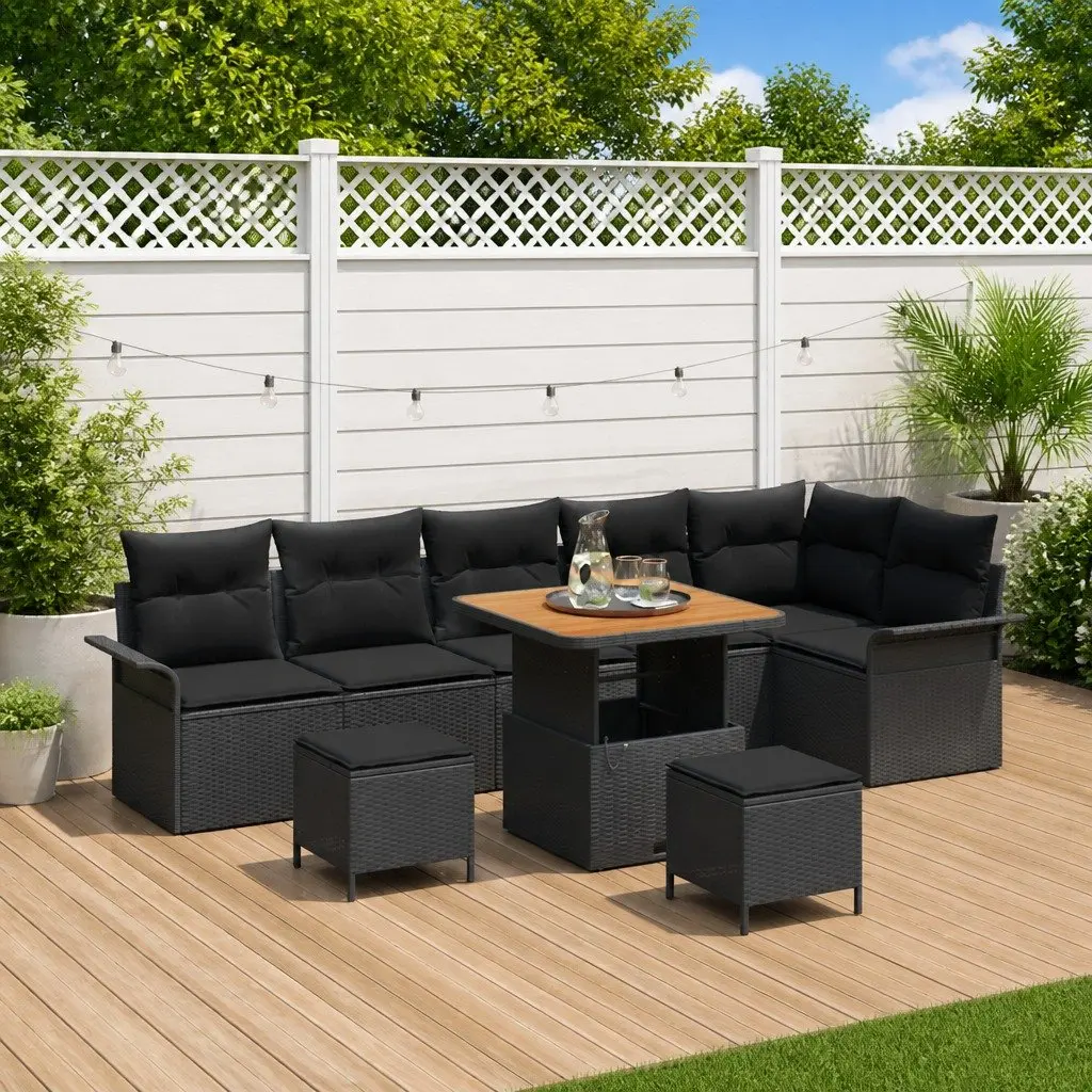 Outdoor Garden Sofa Set with Storage