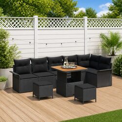 Comfortable Outdoor Garden Sofa Set with Storage