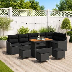Reliable 10-Piece Outdoor Garden Sofa Set for Comfort
