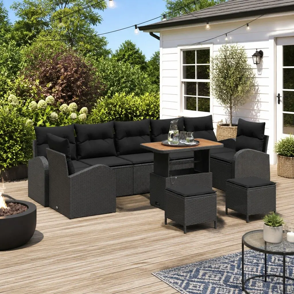 Garden Sofa Set with Storage and Comfort