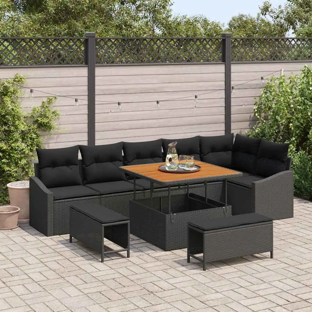 9-Piece Outdoor Sofa Set