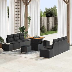 Comfortable and Durable 9 Piece Outdoor Sofa Set