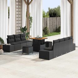 Comfortable 10 Piece Garden Sofa Set for Outdoor Relaxation