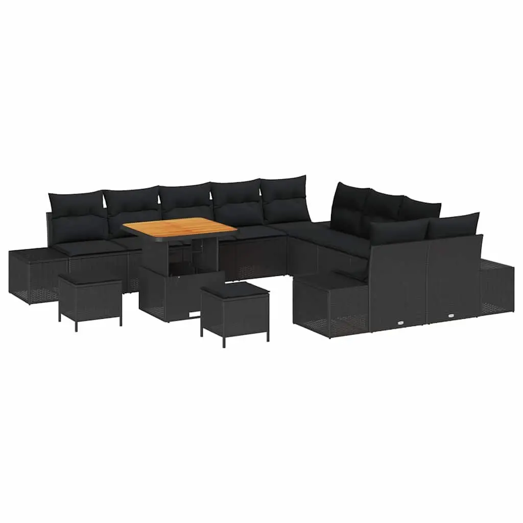 13-Piece Modular Sofa Set for Outdoor Comfort