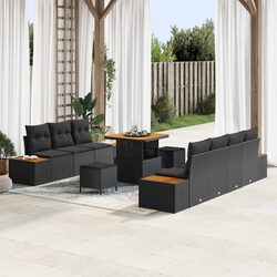 10-Piece Garden Sofa Set: Practical and Stylish for Outdoors
