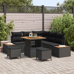 Affordable Quality: 8-Piece Outdoor Garden Sofa Set