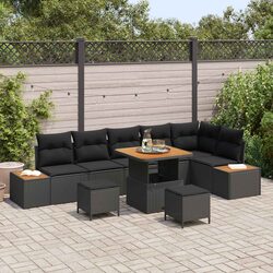 Practical 9-Piece Outdoor Sofa Set - Comfort and Value