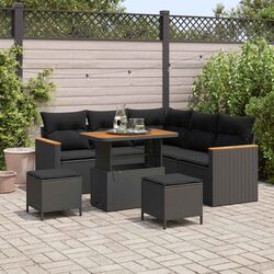 Reliable 8-Piece Outdoor Sofa Set for Year-Round Use