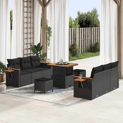 Practical 11 Piece Garden Sofa Set with Great Value