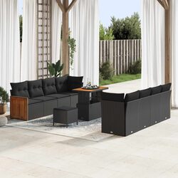 Affordable 12-Piece Modular Garden Sofa Set