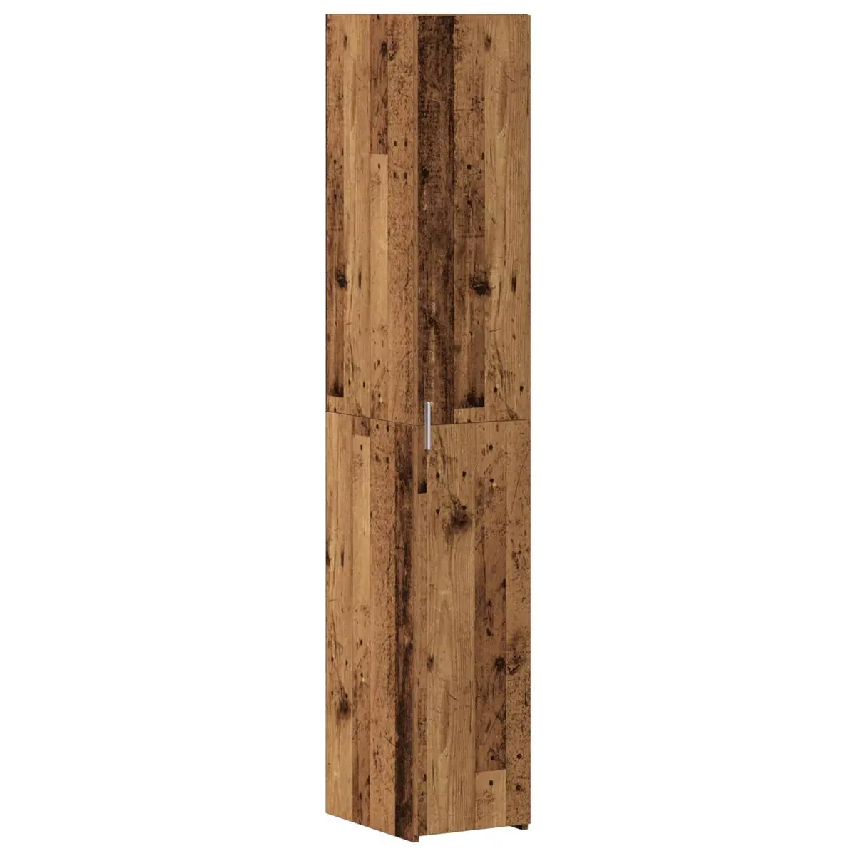 Highboard Old Wood Sideboard Buffet Storage Cabinet 30 x 42.5 x 185 cm Brown