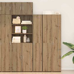Reliable Brown Engineered Wood Highboard for Lasting Use