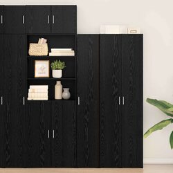 Reliable Black Oak Highboard: Quality and Practical Storage