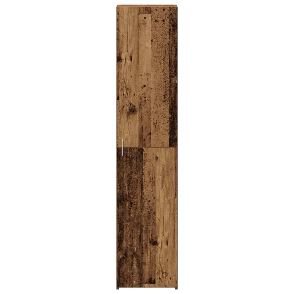 Highboard Storage Cabinet Tall 185cm Brown Engineered Wood