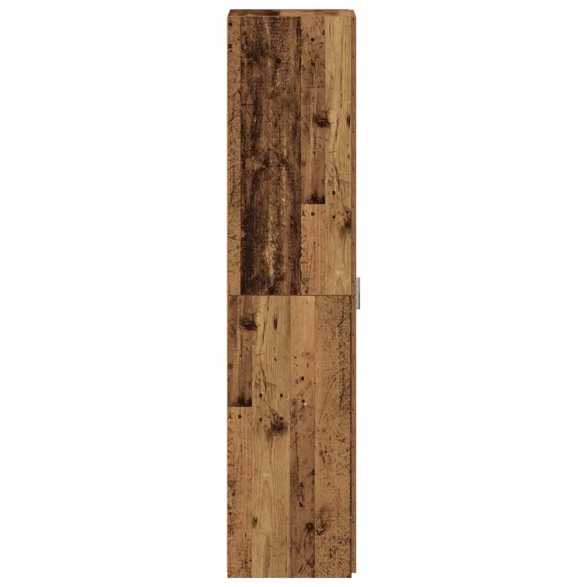 Highboard Storage Cabinet Tall 185cm Brown Engineered Wood