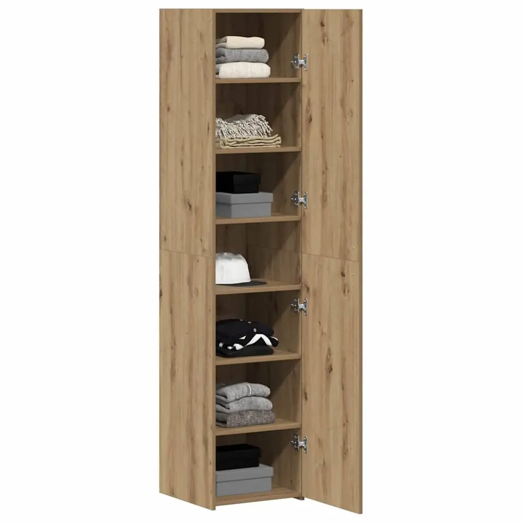 Engineered Wood Highboard with Ample Storage