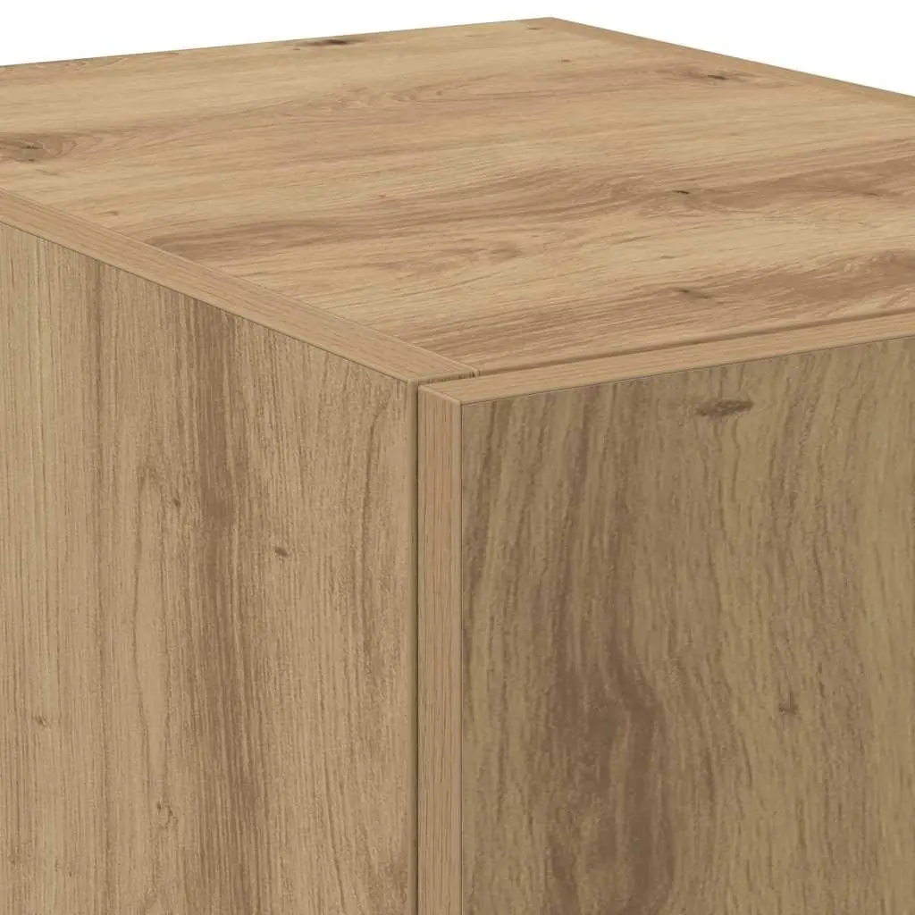 Engineered Wood Highboard with Ample Storage