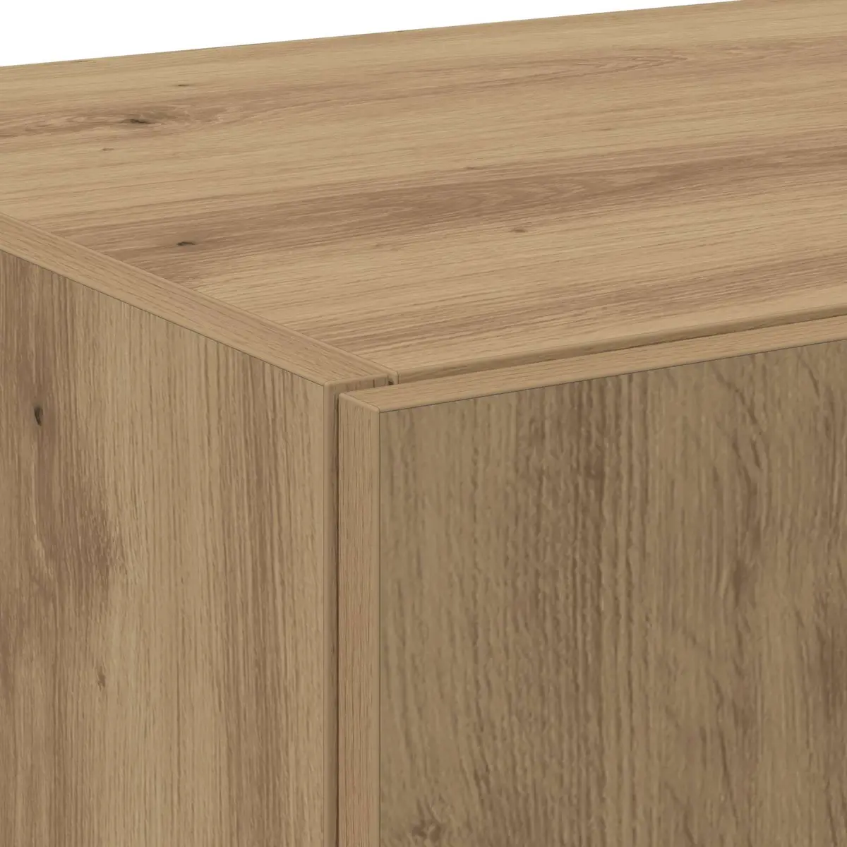 Highboard Buffet Cabinet Rustic Storage 70 x 42.5 x 185 cm Brown