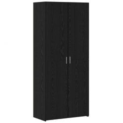 Reliable Black Oak Highboard for Storage Needs