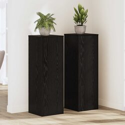 Versatile Black Plant Stand Set – 2-Piece for Everyday Use
