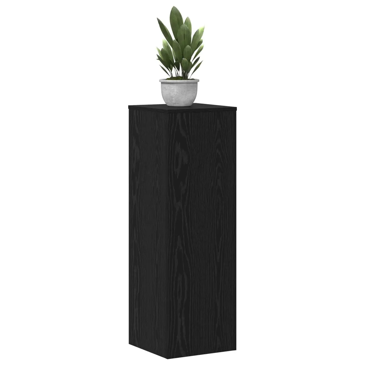 Plant Stand Indoor Outdoor Display 33 x 33 x 100 cm Black 2 Pieces